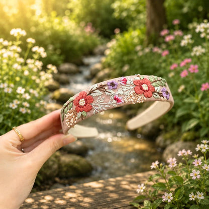 Embroidered Headbands