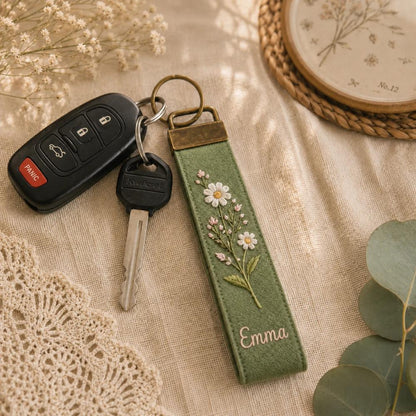 Embroidered Keychains
