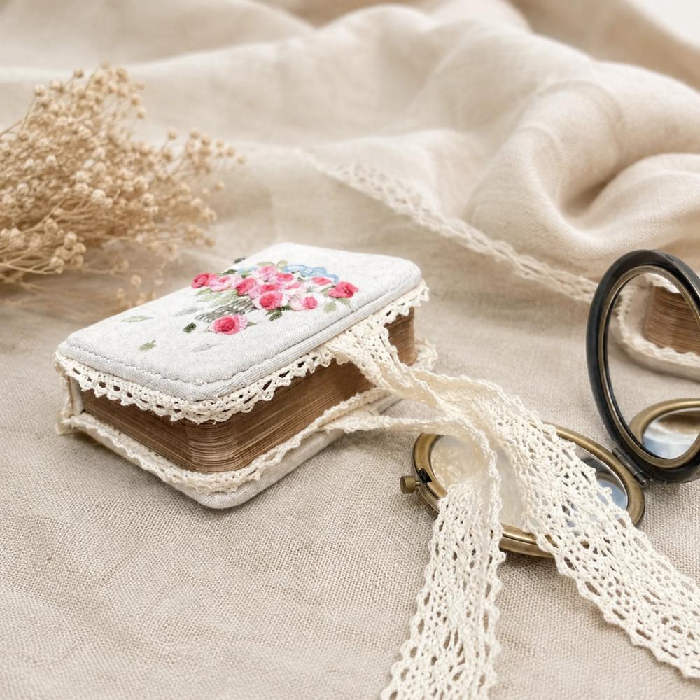 Vintage Embroidery Notebook
