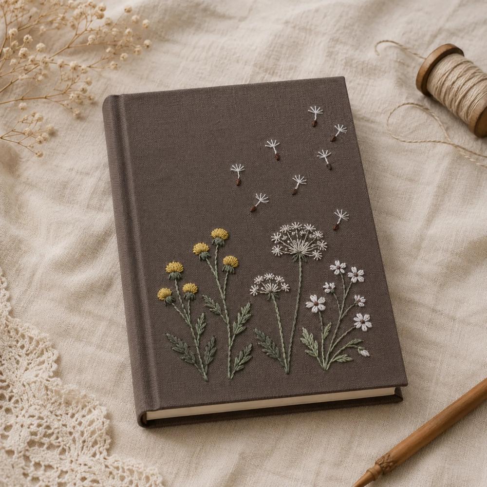 Embroidered Journals