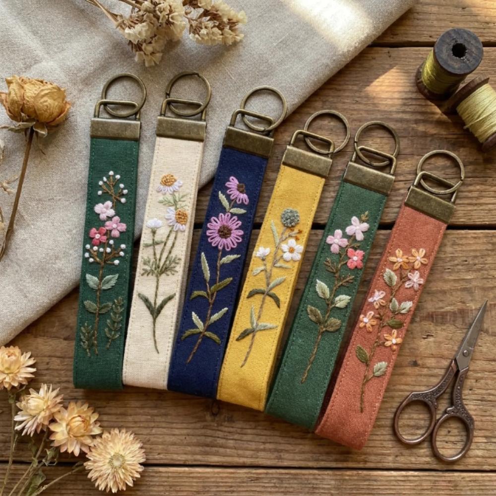 Embroidered Keychains