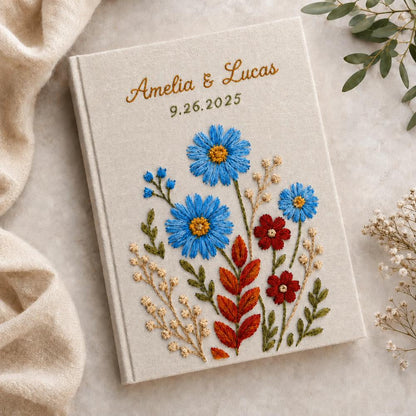 Embroidered Journals