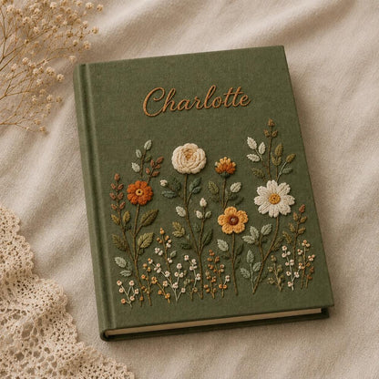 Embroidered Journals