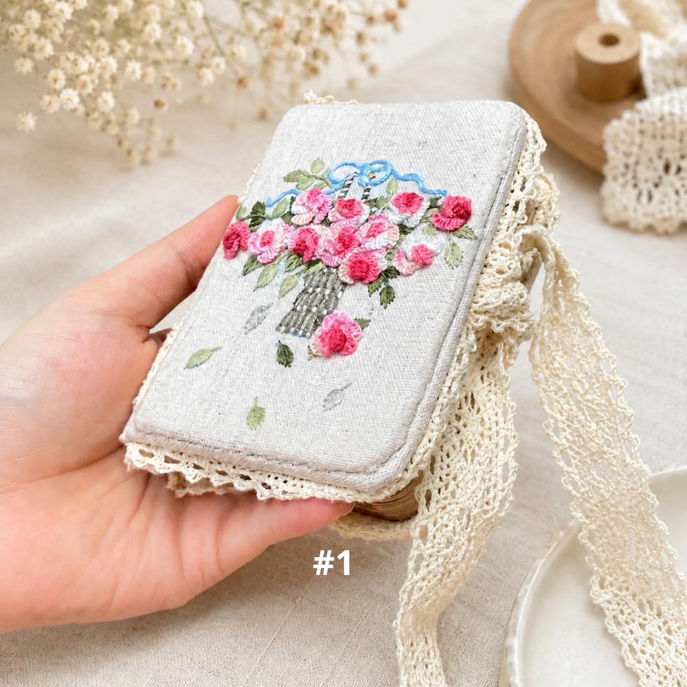 Vintage Embroidery Notebook