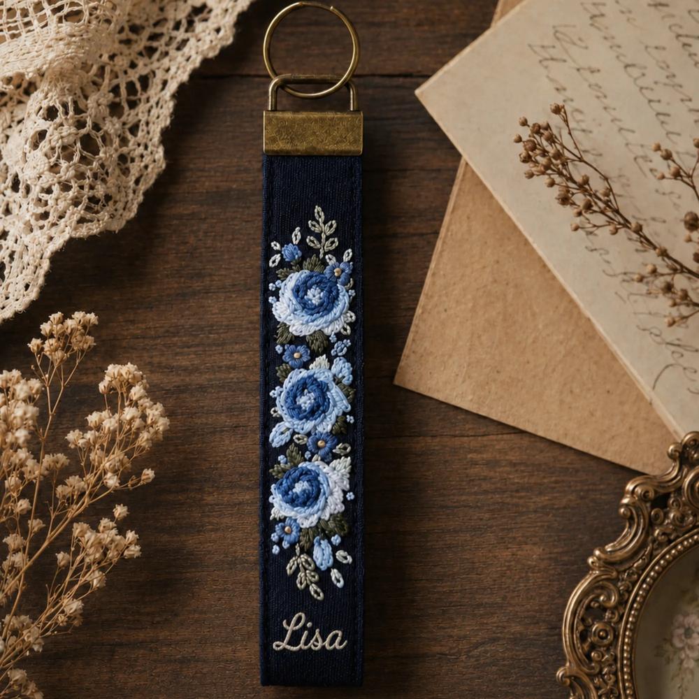 Embroidered Keychains