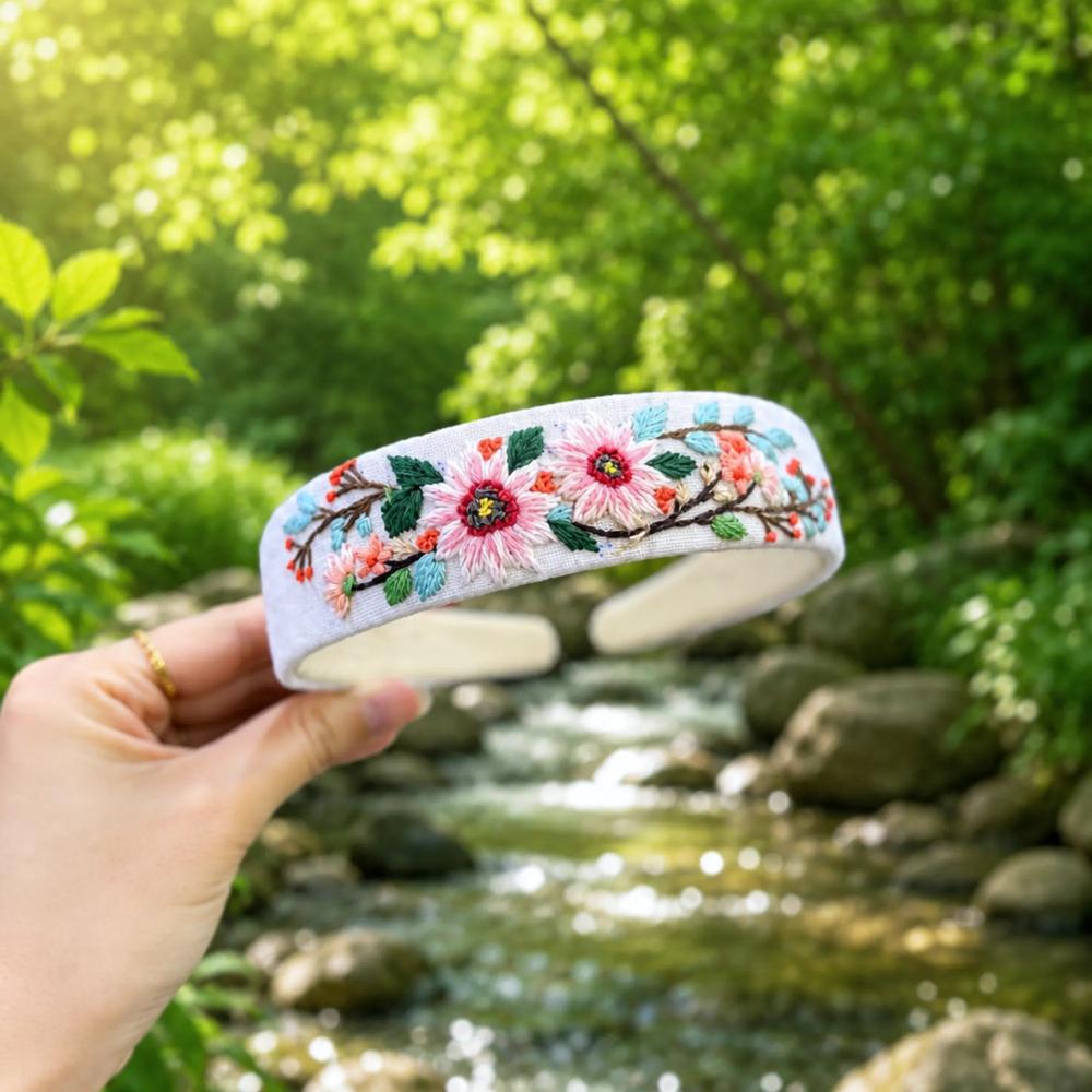 Embroidered Headbands