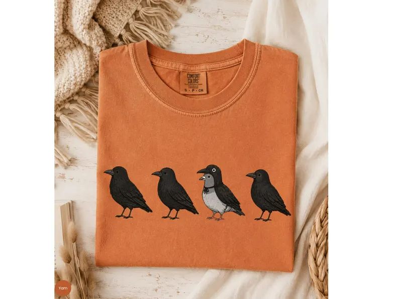 Comfort Colors Funny Crow Pigeon Shirt