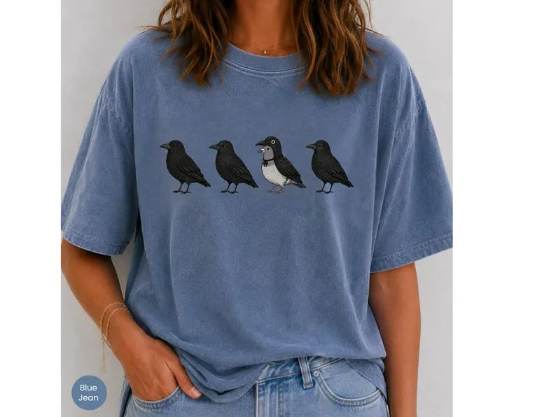 Comfort Colors Funny Crow Pigeon Shirt